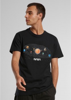 Тениска NASA Space Tee black XXL