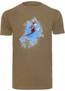 Тениска Basketball Clouds Tee olive M