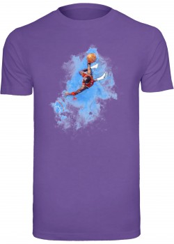 Тениска Basketball Clouds Tee ultraviolet M