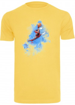 Тениска Basketball Clouds Tee taxi yellow XXL