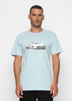 Тениска Weekend Wolf Tee ocean blue XXL