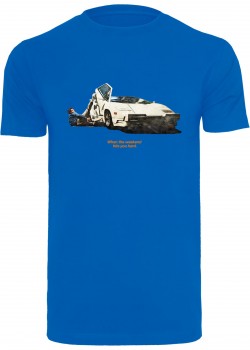 Тениска Weekend Wolf Tee cobalt blue S