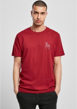 Тениска Easy Sign Tee burgundy XXL