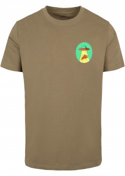 Тениска Ufo Pizza Tee olive XXL
