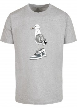 Тениска Seagull Sneakers Tee heather grey XXL