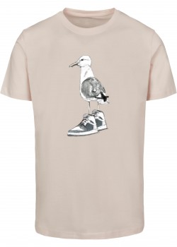 Тениска Seagull Sneakers Tee pink marshmallow XXL