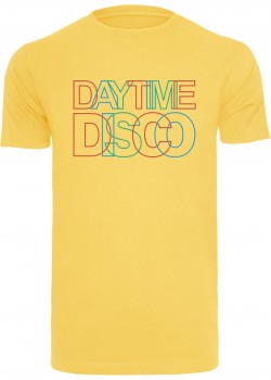 Тениска Daytime Disco Tee T-Shirt Round Neck taxi yellow S