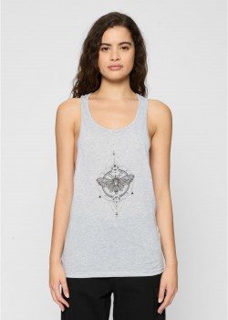Дамска тениска Ladies Moth Tee heather grey XS