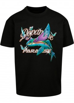 Тениска Dopamine Paradise Oversize Tee black XL