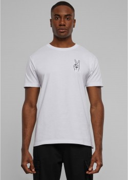 Тениска Peace Sign Tee EMB white XXL