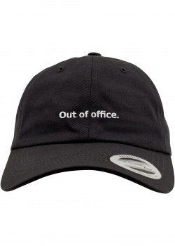 Шапка с козирка Out Of Office Dad Cap black one size