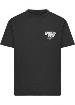 Тениска Sunset City Vintage Heavy Loose Tee black XXS