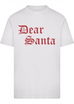 Тениска Dear Santa Tee white XXL