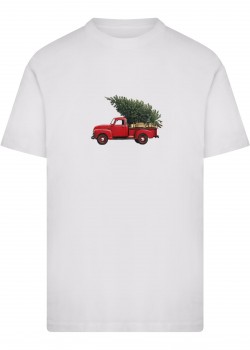 Тениска Christmas Tree Pickup Tee white XXL