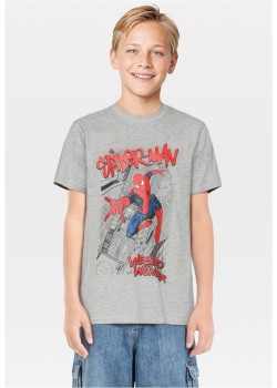 Детска тениска Kids Spiderman Comic Tee heather grey 158/164