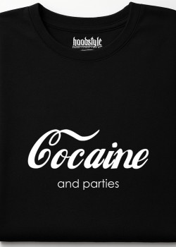 Cocaine and parties тениска