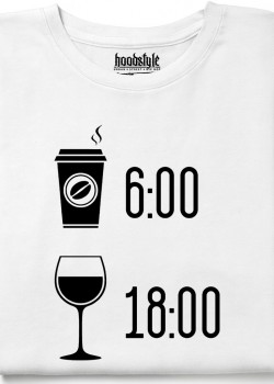 Coffe and wine тениска