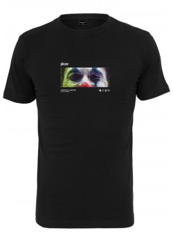 Мъжка тениска в черен цвят Mister Tee Please 