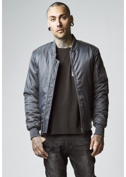 Мъжко тъмносиво яке тип бомбър Urban Classics cool grey