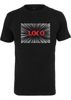 Мъжка тениска в черен цвят Mister Tee Loco 