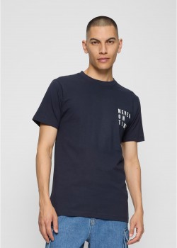 Тениска Never On Time Tee navy XXL