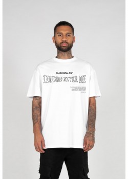 Овърсайз тениска LEGENDS NEVER DIE Heavy Oversized Tee 2.0 white XXL