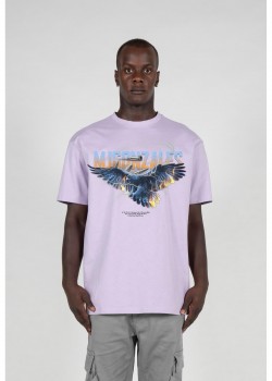 Овърсайз тениска EAGLE V.2 Heavy Oversized Tee 2.0 lilac XXL