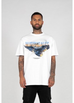 Овърсайз тениска EAGLE V.2 Heavy Oversized Tee 2.0 white XXL