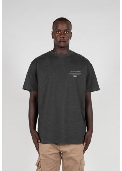 Овърсайз тениска HIGHER THAN HEAVEN (6) Heavy Oversize Tee charcoal XXL