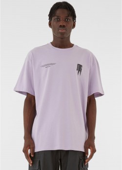 Овърсайз тениска METAMORPHOSE V.2 x Heavy Oversized Tee lilac XXL