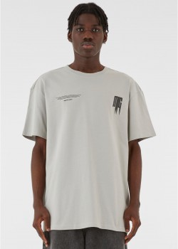 Овърсайз тениска METAMORPHOSE V.2 x Heavy Oversized Tee lightasphalt XXL