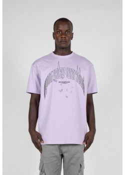 Овърсайз тениска METAMORPHOSE V.3 x Heavy Oversized Tee lilac XXL