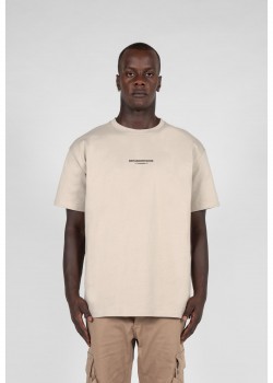 Овърсайз тениска METAMORPHOSE V.4 x Heavy Oversized Tee sand XXL