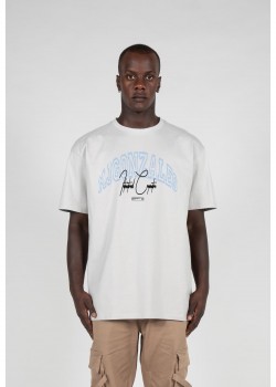 Овърсайз тениска International x Heavy Oversized Tee lightasphalt XXL