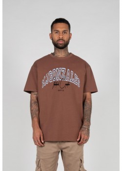 Овърсайз тениска International x Heavy Oversized Tee bark L