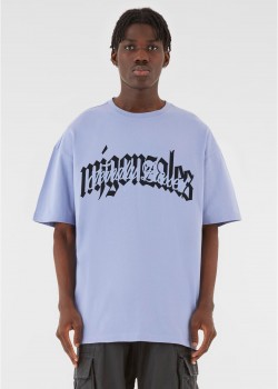 Овърсайз тениска MJG Heavy Oversized Tee ? Eternally Blessed Logo violablue XXL