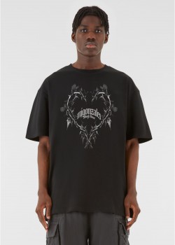 Овърсайз тениска MJG Heavy Oversized Tee ? Heart of Thornes black XXL