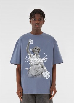 Овърсайз тениска MJG Heavy Oversized Tee Renaissance vintageblue XXL
