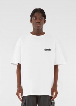 Овърсайз тениска MJG Heavy Oversized Tee - FROSTED WINGS white XXL