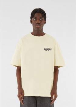 Овърсайз тениска MJG Heavy Oversized Tee - FROSTED WINGS softyellow XXL