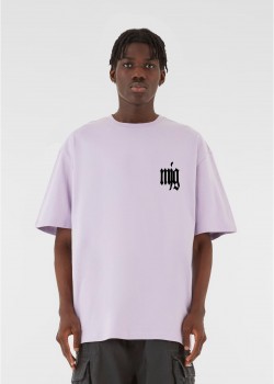 Овърсайз тениска MJG Heavy Oversized Tee - TRANSFORMATION lilac XXL
