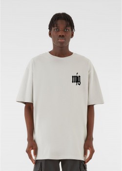 Овърсайз тениска MJG Heavy Oversized Tee - TRANSFORMATION lightasphalt XXL