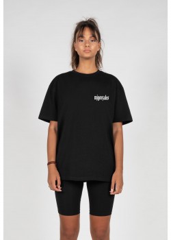 Овърсайз тениска MJG Heavy Oversized Tee Ladies - FROSTED WINGS black XXL