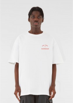 Овърсайз тениска MJG Heavy Oversized Tee - Bandit?s Creed white XXL