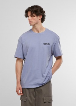 Овърсайз тениска MJG Heavy Oversized Tee - Rebels never die violablue XXL