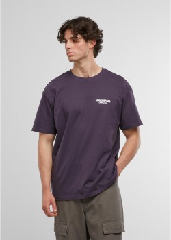 Овърсайз тениска MJG Heavy Oversized Tee - Malibu Dreamers purplenight XXL