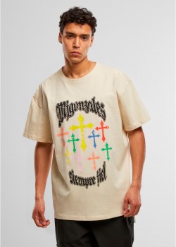Овърсайз тениска MJG Heavy Oversized Tee - Grace of God sand XXL