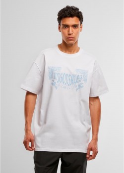 Овърсайз тениска MJG Heavy Oversized Tee - The Street is mine white XXL