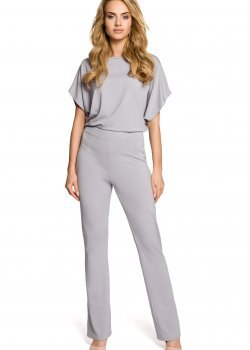 Елегантен гащеризон в сив цвят M319